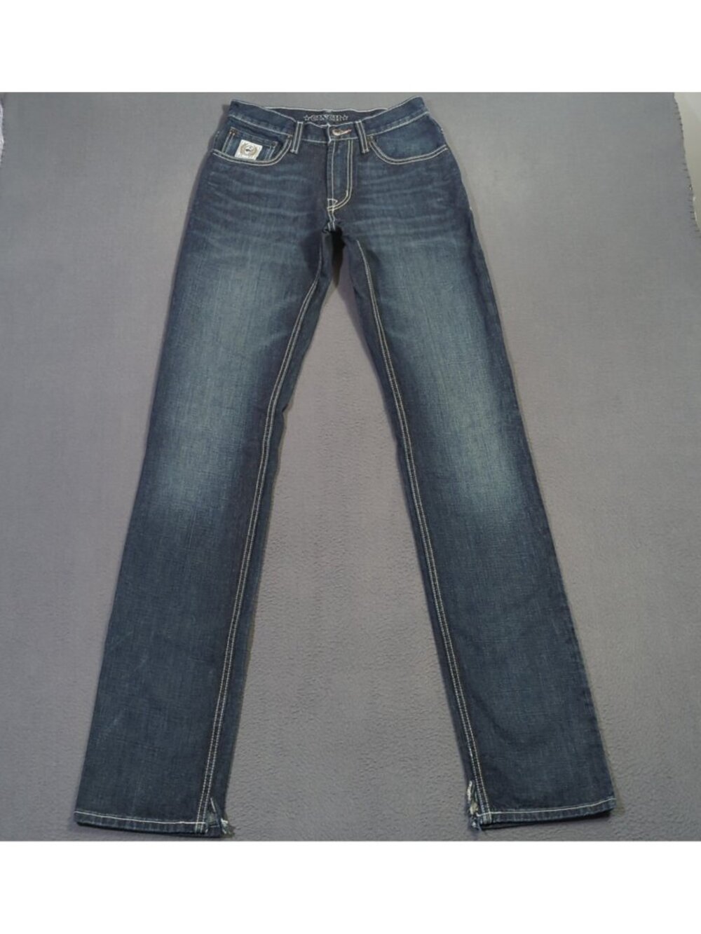 Cinch Jeans Men's 28x40 Blue Western Denim White Label Straight Cowboy Rodeo